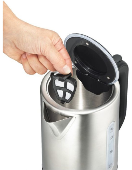 Solis Vario Temp Kettle Czajnik Elektryczny 1,7 L 2200 W Stal Nierdzewna