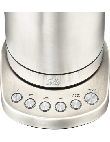 Solis Vario Temp Kettle Czajnik Elektryczny 1,7 L 2200 W Stal Nierdzewna