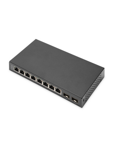 Digitus 8-Portowy Gigabit + 2 Porty Sfp Gigabit