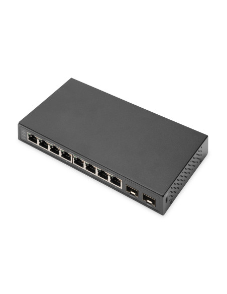 Digitus 8-Portowy Gigabit + 2 Porty Sfp Gigabit