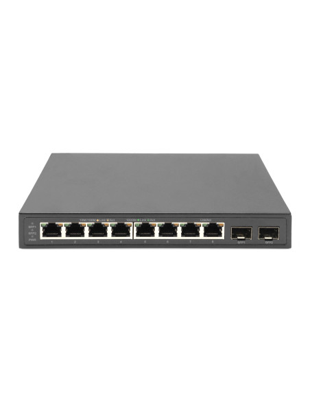 Digitus 8-Portowy Gigabit + 2 Porty Sfp Gigabit