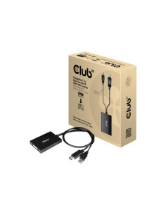 Club3D Cac-1010-A Adapter Kablowy 0,6 M Displayport Dvi-D + Usb Czarny 2