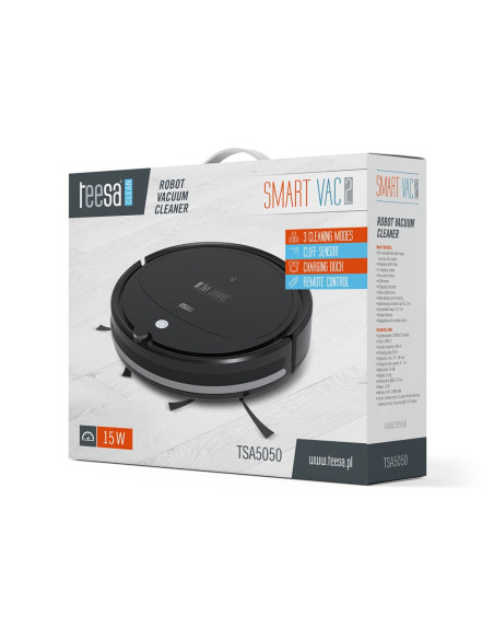 Teesa Smart Vac 2- Odkurzacz Automatyczny 0,35 L Tuya