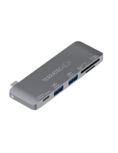 Terratec 283005 Stacja Dokująca Usb 3.2 Gen 1 (3.1 Gen 1) Type-C Szary