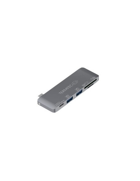 Terratec 283005 Stacja Dokująca Usb 3.2 Gen 1 (3.1 Gen 1) Type-C Szary