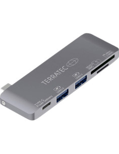 Terratec 283005 Stacja Dokująca Usb 3.2 Gen 1 (3.1 Gen 1) Type-C Szary 2