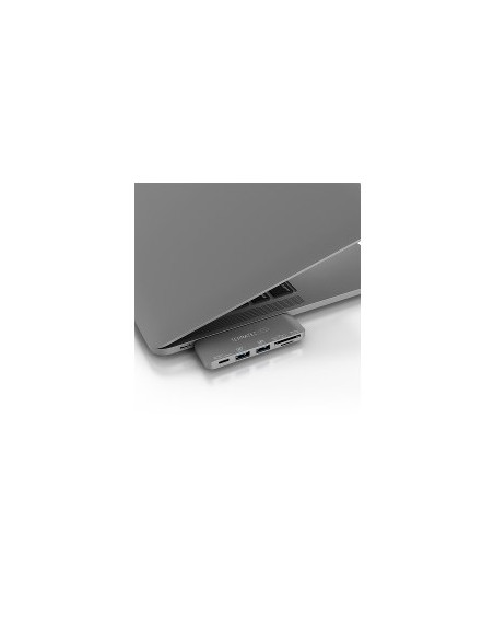 Terratec 283005 Stacja Dokująca Usb 3.2 Gen 1 (3.1 Gen 1) Type-C Szary