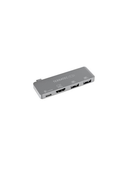 Terratec Connect C4 Usb 3.2 Gen 1 (3.1 Gen 1) Type-C Srebrny