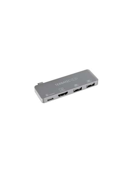 Terratec Connect C4 Usb 3.2 Gen 1 (3.1 Gen 1) Type-C Srebrny