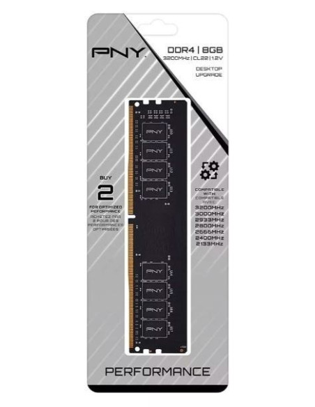 Pamięć Pny 8Gb Ddr4 3200Mhz 25600 Md8Gsd43200-Si
