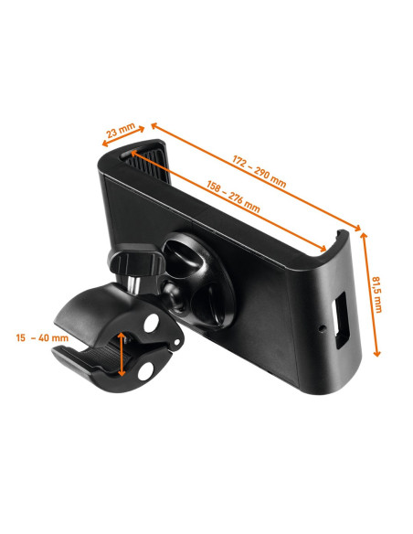Durable Tought Clamp Xl Uchwyt Pasywny Komputer Przenośny, Telefon Komórkowy/Smartfon, Tablet/Umpc Czarny