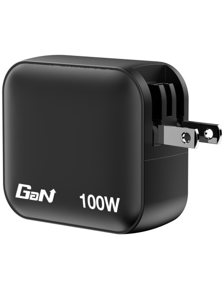 Verbatim Gan Charger 100W Uniwersalne Czarny Prąd Przemienny Szybkie Ładowanie Wewnętrzna