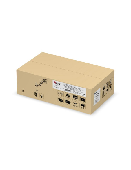 Equip 650132 Uchwyt / Stojak Do Monitorów 81,3 Cm (32") Biurko Czarny