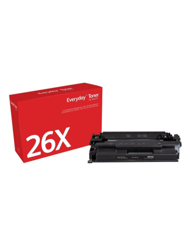 Xerox Toner Everyday  Hp 26X (Cf226X) Black