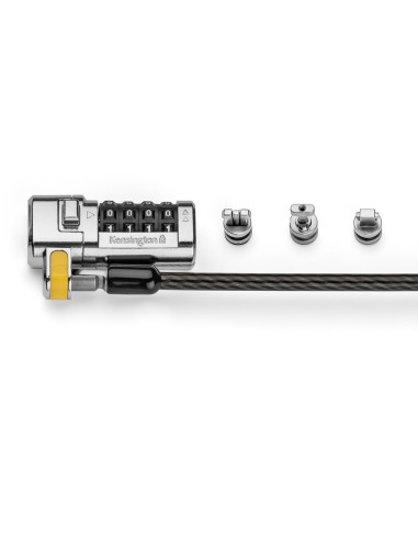 Kensington Blokada Clicksave Do Laptopa, 3 W 1, Z Zamkiem Szyfrowym