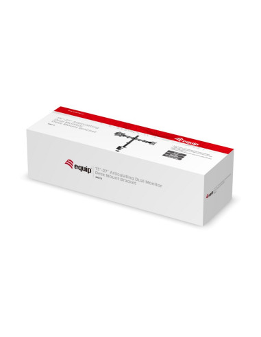 Equip 650115 Uchwyt / Stojak Do Monitorów 68,6 Cm (27") Biurko Czarny