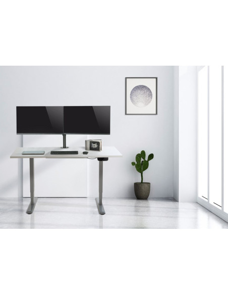 Equip 650115 Uchwyt / Stojak Do Monitorów 68,6 Cm (27") Biurko Czarny