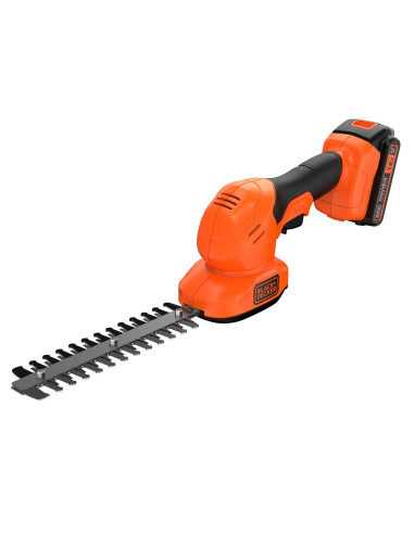 Nożyce Do Żywopłotu Akumulatorowe 18V, 20Cm Bcss18D1-Qw Black+Decker