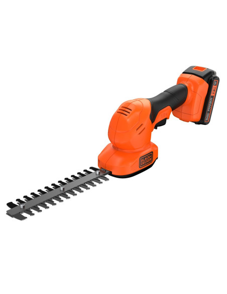 Nożyce Do Żywopłotu Akumulatorowe 18V, 20Cm Bcss18D1-Qw Black+Decker