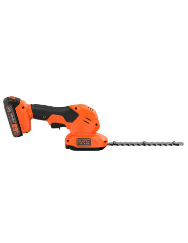 Nożyce Do Żywopłotu Akumulatorowe 18V, 20Cm Bcss18D1-Qw Black+Decker