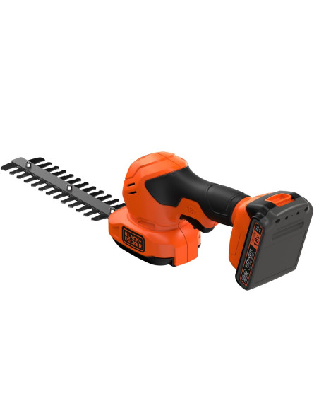 Nożyce Do Żywopłotu Akumulatorowe 18V, 20Cm Bcss18D1-Qw Black+Decker