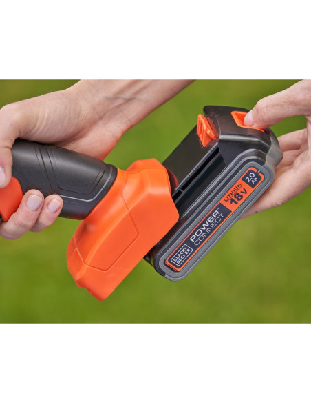 Nożyce Do Żywopłotu Akumulatorowe 18V, 20Cm Bcss18D1-Qw Black+Decker