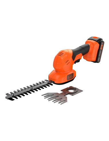 Nożyce Do Żywopłotu Akumulatorowe 18V, 20Cm Bcss18D1-Qw Black+Decker