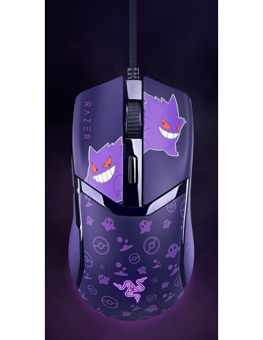 Razer Cobra Gengar Edition Myszka Gaming Po Prawej Stronie Usb Typu-A Optyczny 8500 Dpi