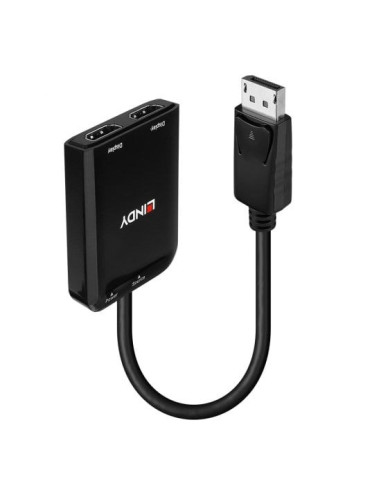 Lindy 38433 Adapter Kablowy Displayport 2 X Hdmi