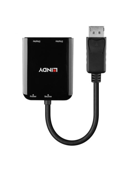 Lindy 38433 Adapter Kablowy Displayport 2 X Hdmi