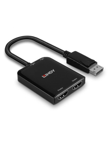 Lindy 38433 Adapter Kablowy Displayport 2 X Hdmi