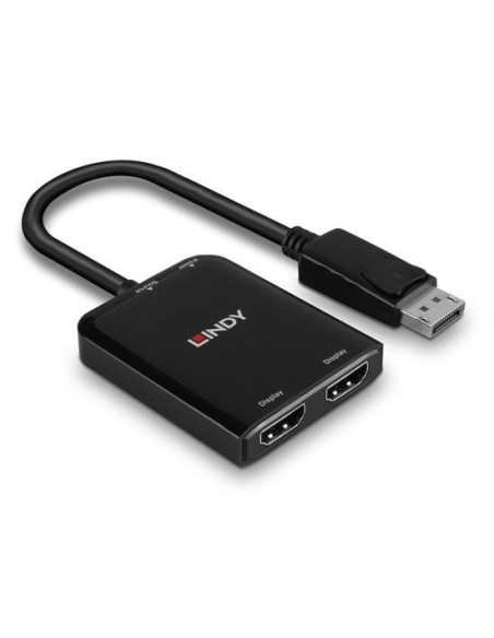 Lindy 38433 Adapter Kablowy Displayport 2 X Hdmi