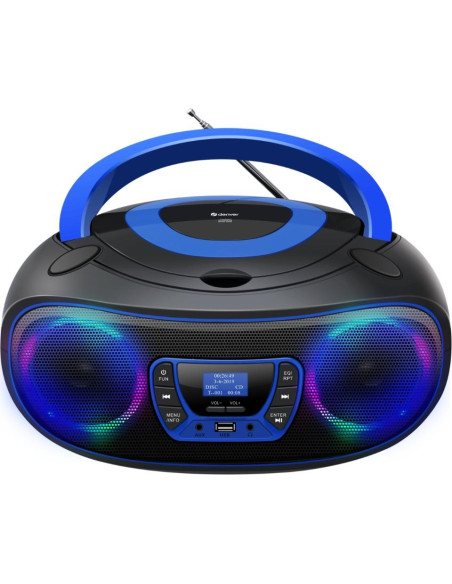 Boombox Denver Tdb-212Bu Niebieski