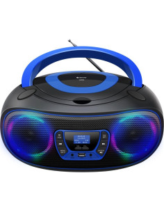 Boombox Denver Tdb-212Bu Niebieski 2