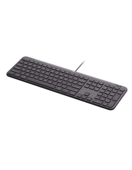 Logitech Signature Slim Wired K620 For Business Klawiatura Uniwersalne Usb Qwertz Niemiecki Grafitowy