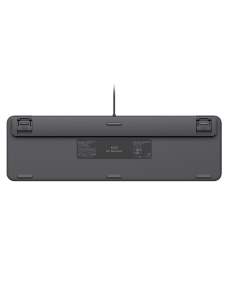 Logitech Signature Slim Wired K620 For Business Klawiatura Uniwersalne Usb Qwertz Niemiecki Grafitowy