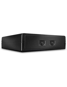 Lindy 70436 Przełącznik Audio Czarny 2