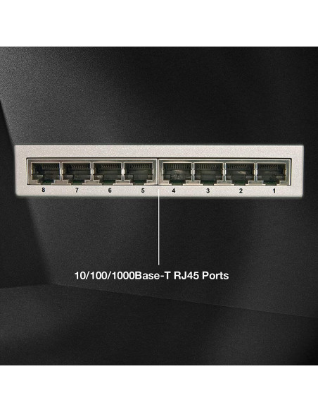 Lindy 25045 Przełącznik Sieciowy Zarządzany Gigabit Ethernet (10/100/1000) Obsługa Poe Srebrny