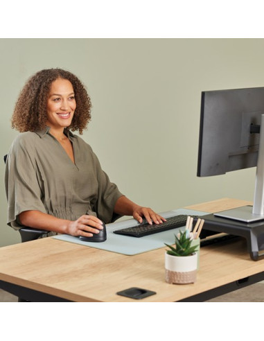 Fellowes 100143584 Myszka Uniwersalne Po Lewej Stronie Bluetooth + Usb Type-C Optyczny 2400 Dpi