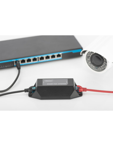 Digitus Gigabit Poe+ Przedłużacz