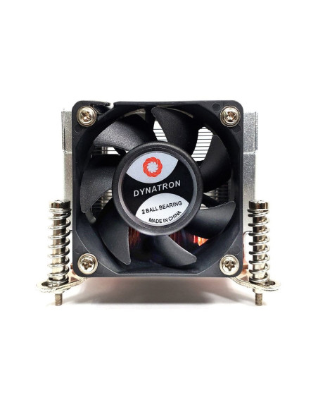 Inter-Tech Q-5 Procesor Radiator 6 Cm Czarny, Srebrny 1 Szt.
