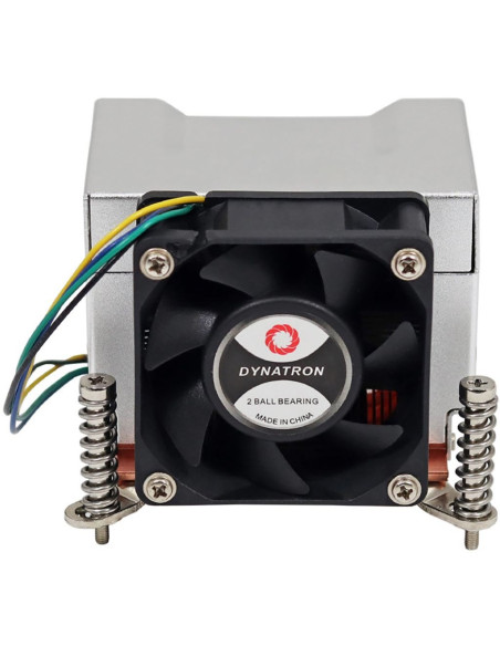 Inter-Tech Q-5 Procesor Radiator 6 Cm Czarny, Srebrny 1 Szt.