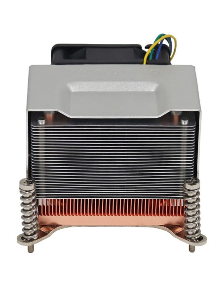 Inter-Tech Q-5 Procesor Radiator 6 Cm Czarny, Srebrny 1 Szt.
