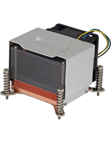 Inter-Tech Q-5 Procesor Radiator 6 Cm Czarny, Srebrny 1 Szt.