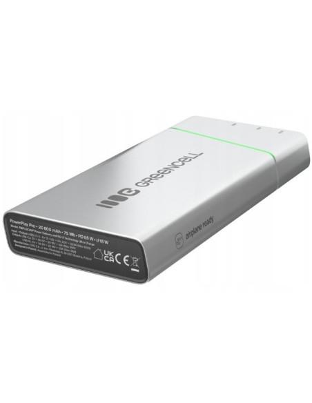 Green Cell Powerbank Powerplay Pro 20800Mah 65W 3X Usb Pd Produkcja Pl