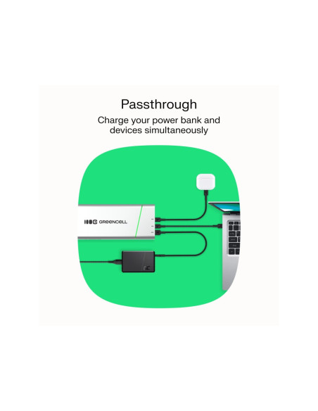 Green Cell Powerbank Powerplay Pro 20800Mah 65W 3X Usb Pd Produkcja Pl