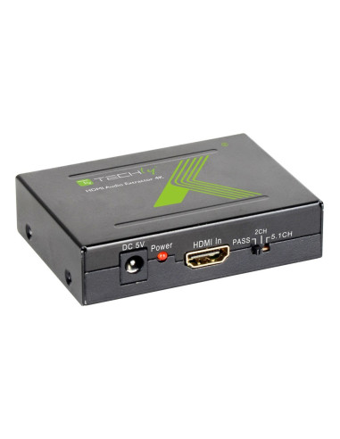 Techly Idata Hdmi-Ea Konwerter Plików Audio Czarny