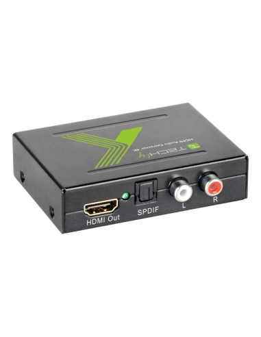 Techly Idata Hdmi-Ea Konwerter Plików Audio Czarny