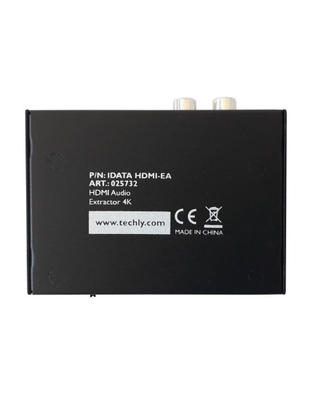 Techly Idata Hdmi-Ea Konwerter Plików Audio Czarny