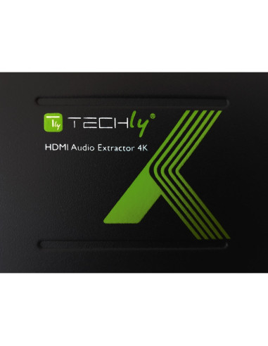Techly Idata Hdmi-Ea Konwerter Plików Audio Czarny